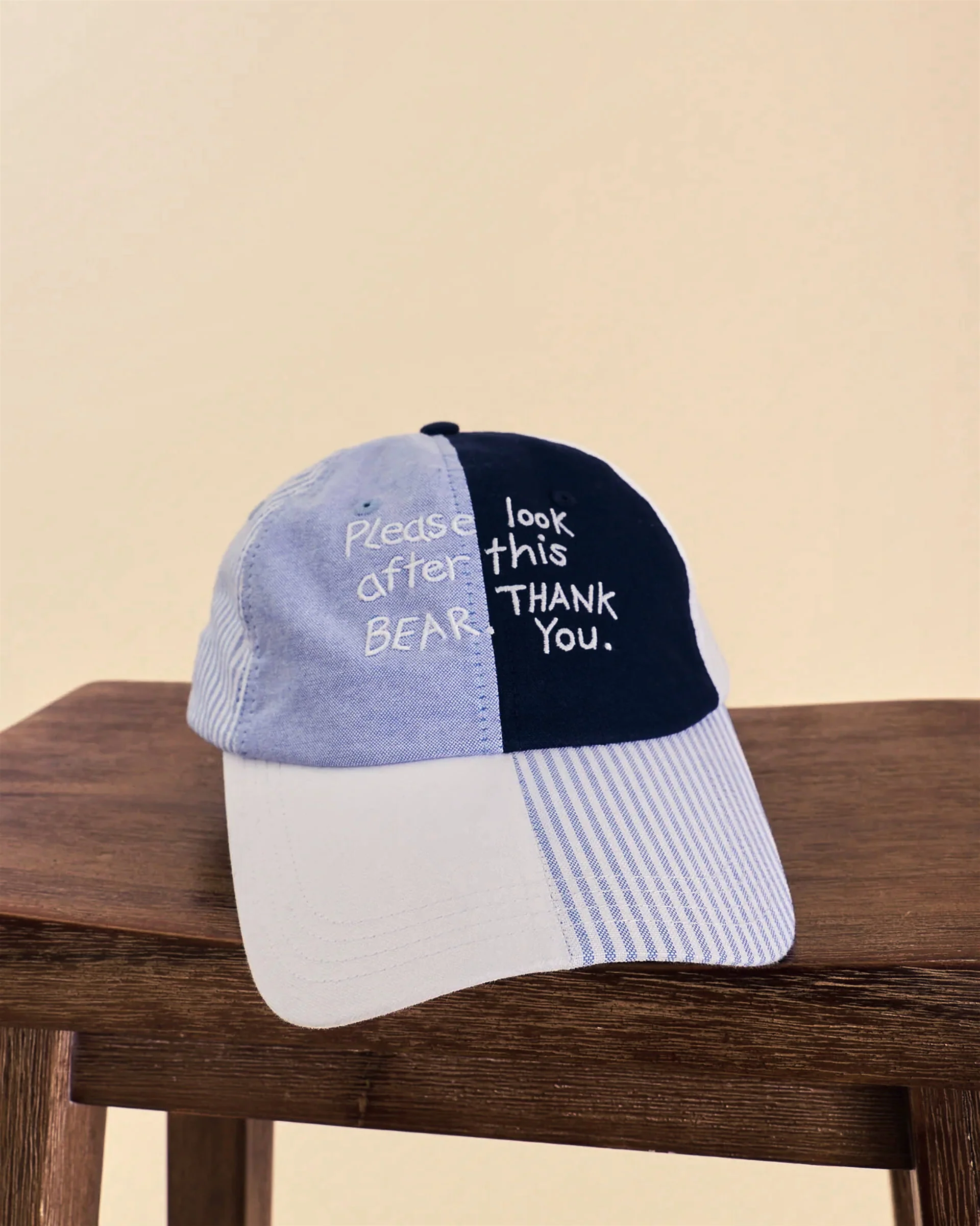 Paddington Color Block Baseball Cap Blue Color Block - Image 2