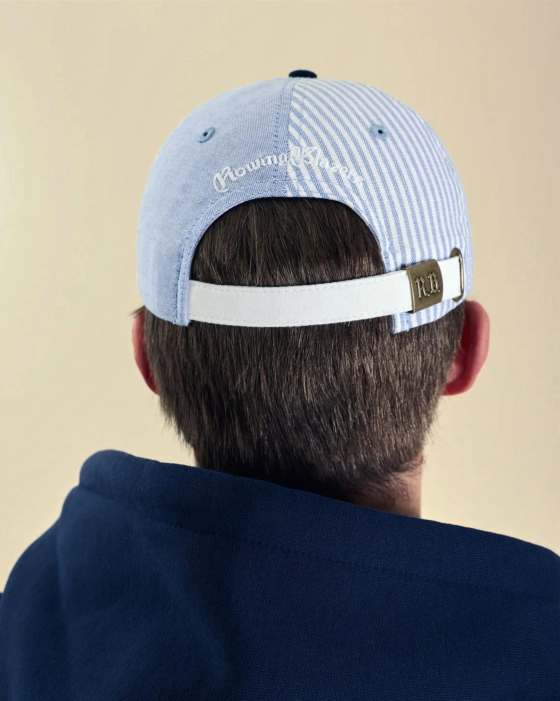 Paddington Color Block Baseball Cap Blue Color Block - Image 4