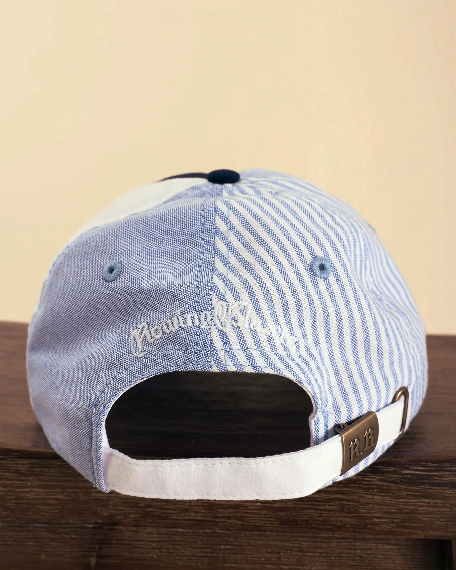 Paddington Color Block Baseball Cap Blue Color Block - Image 5