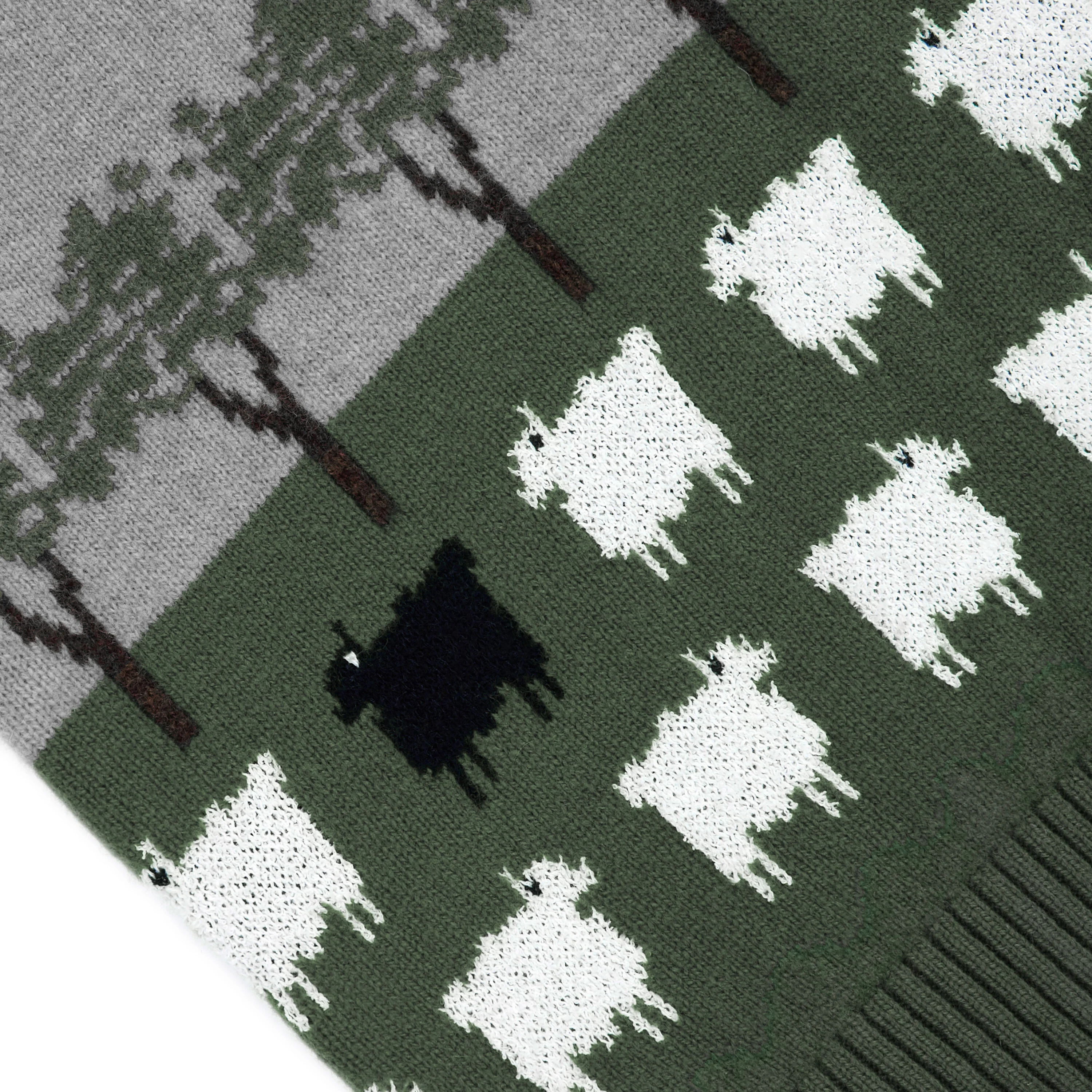 Warm & Wonderful Scenic Sheep Vest - Image 2