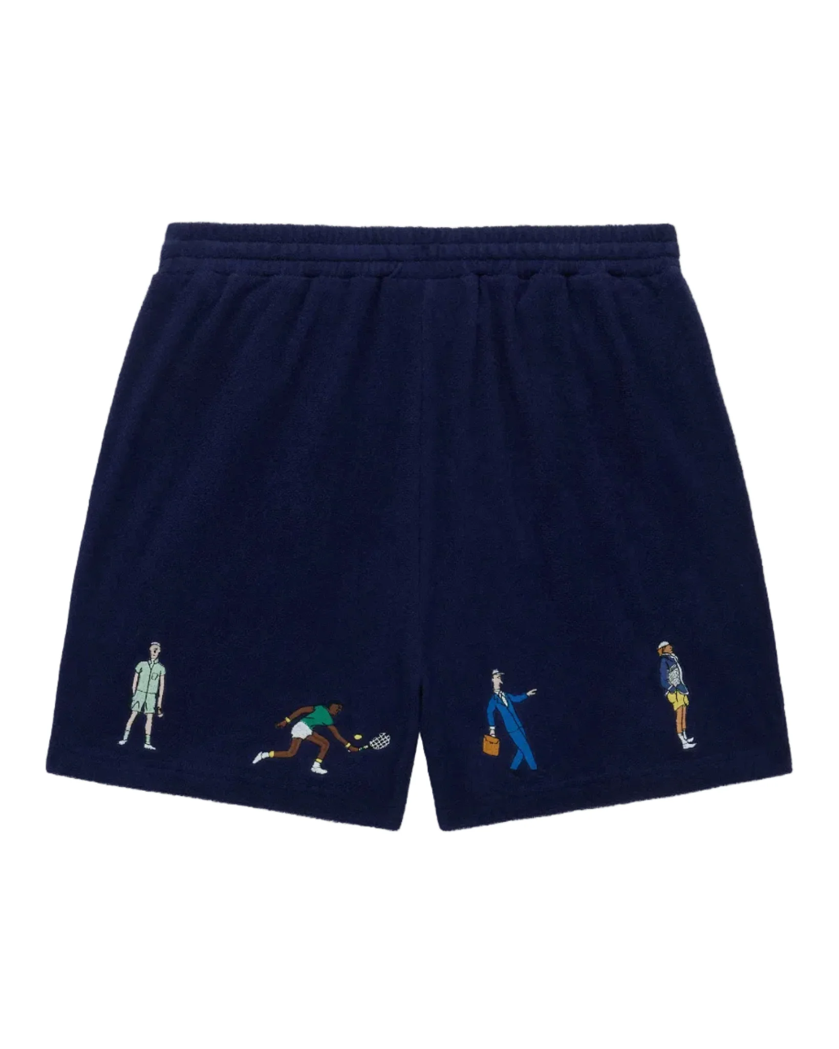 Terry Pull On Shorts Evening Blue - Image 8