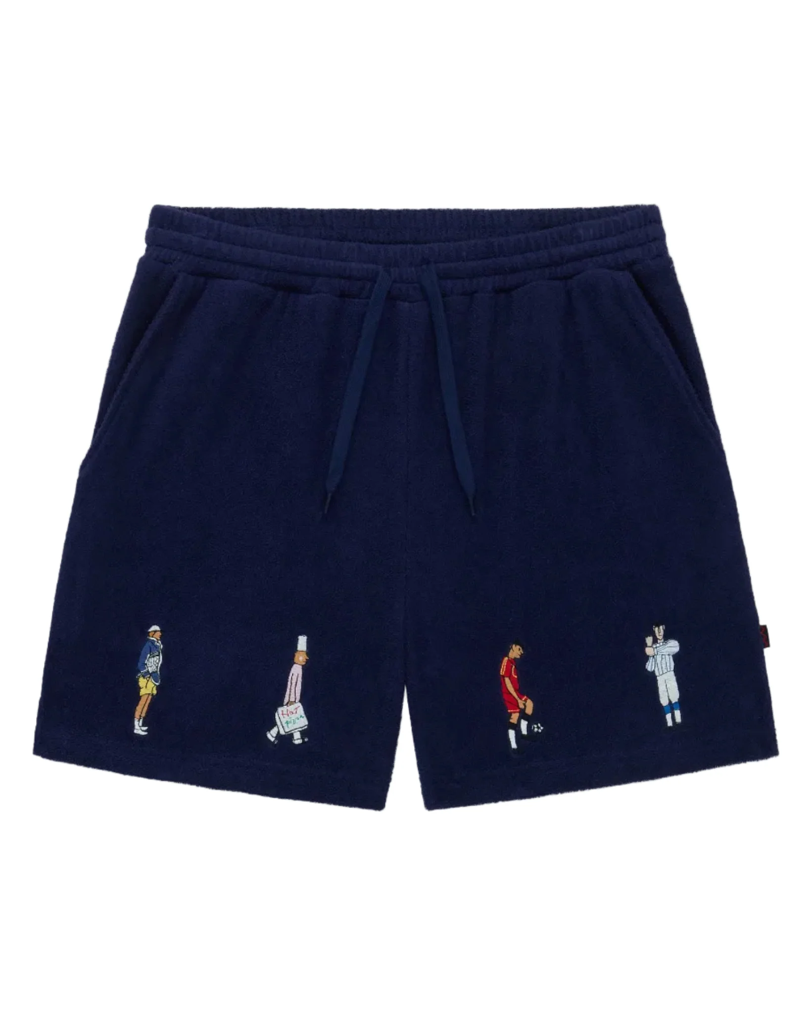 Terry Pull On Shorts Evening Blue - Image 9