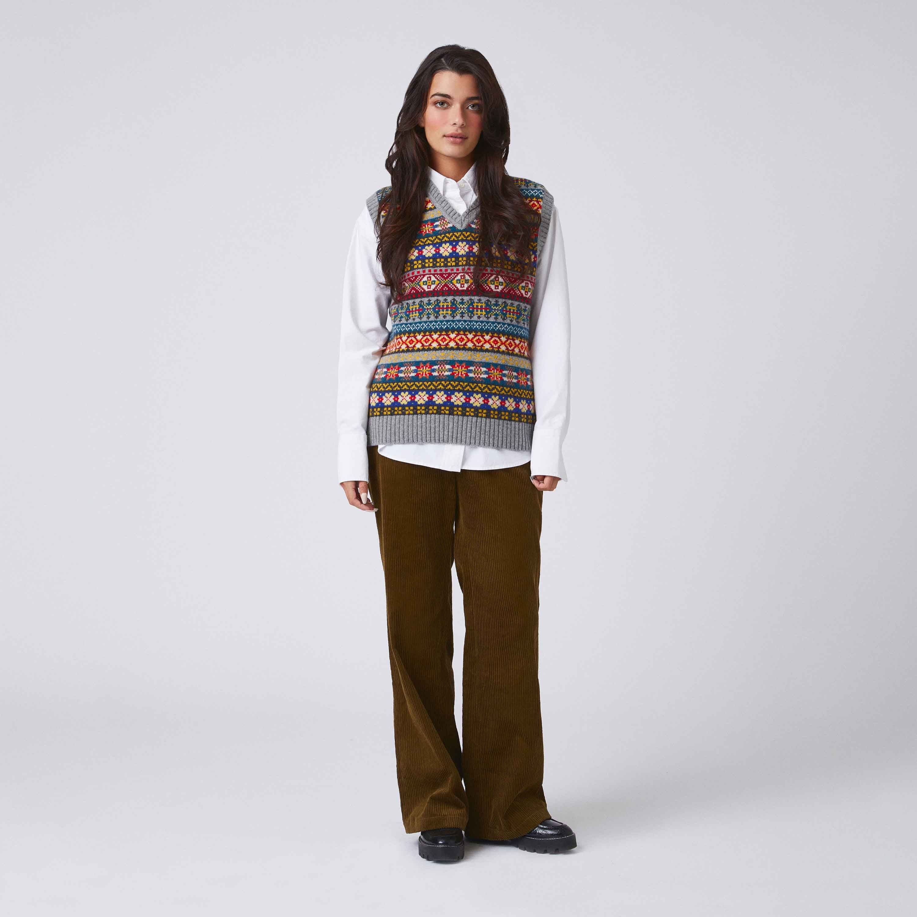 Women's Corduroy Straight Leg Pant Hunter Green - Image 2