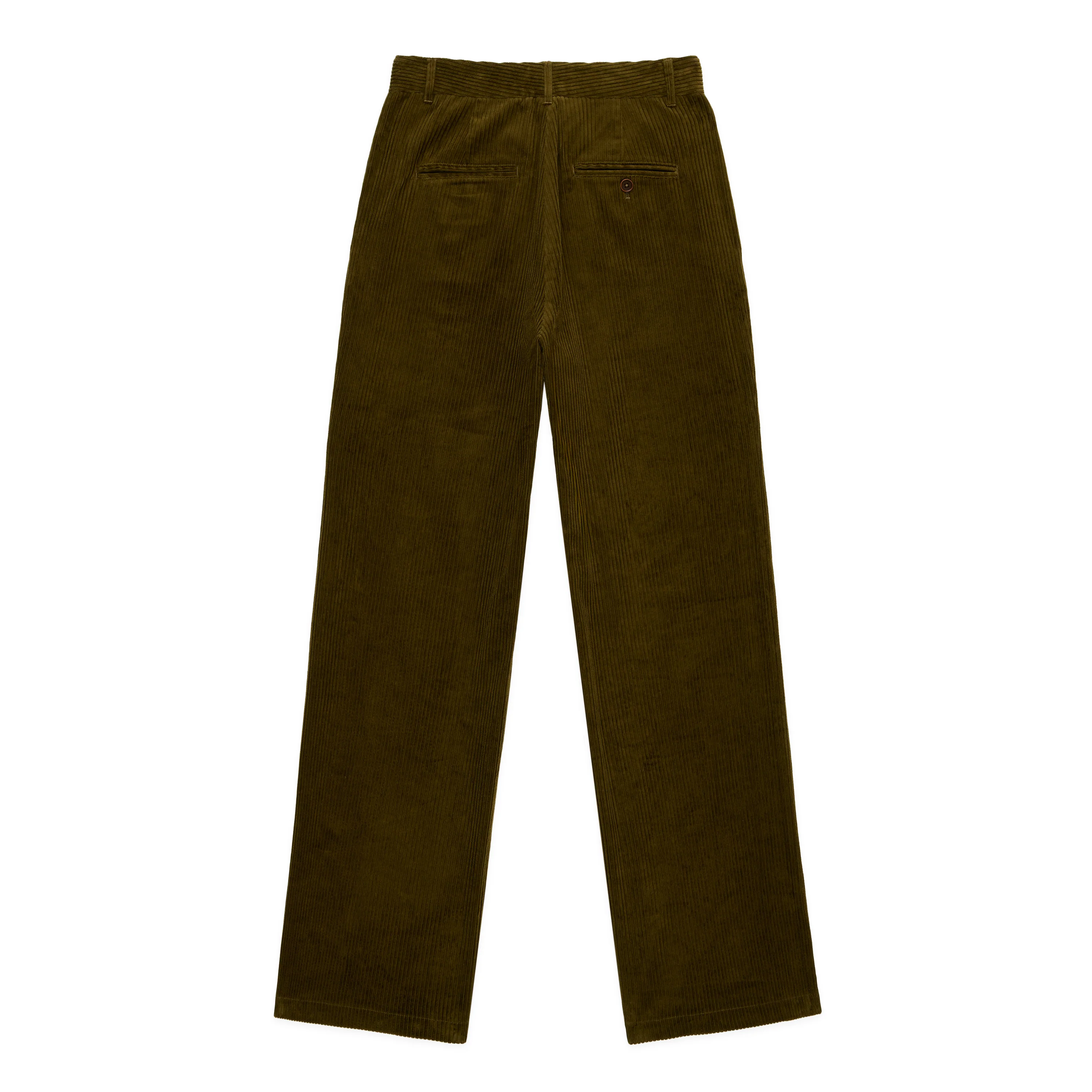 Women's Corduroy Straight Leg Pant Hunter Green - Image 7