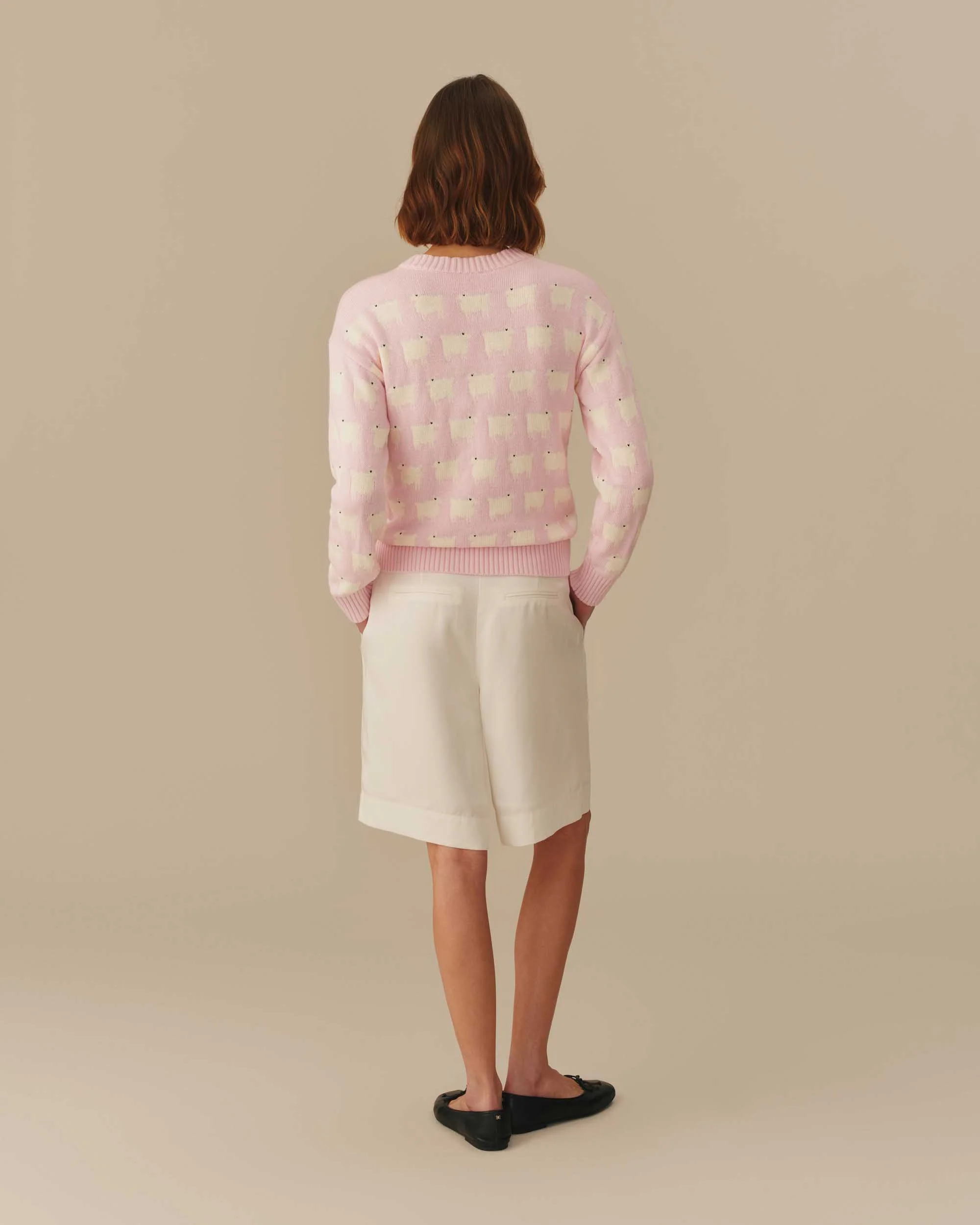 Warm & Wonderful Cotton Diana Edition Sweater Pink - Image 6