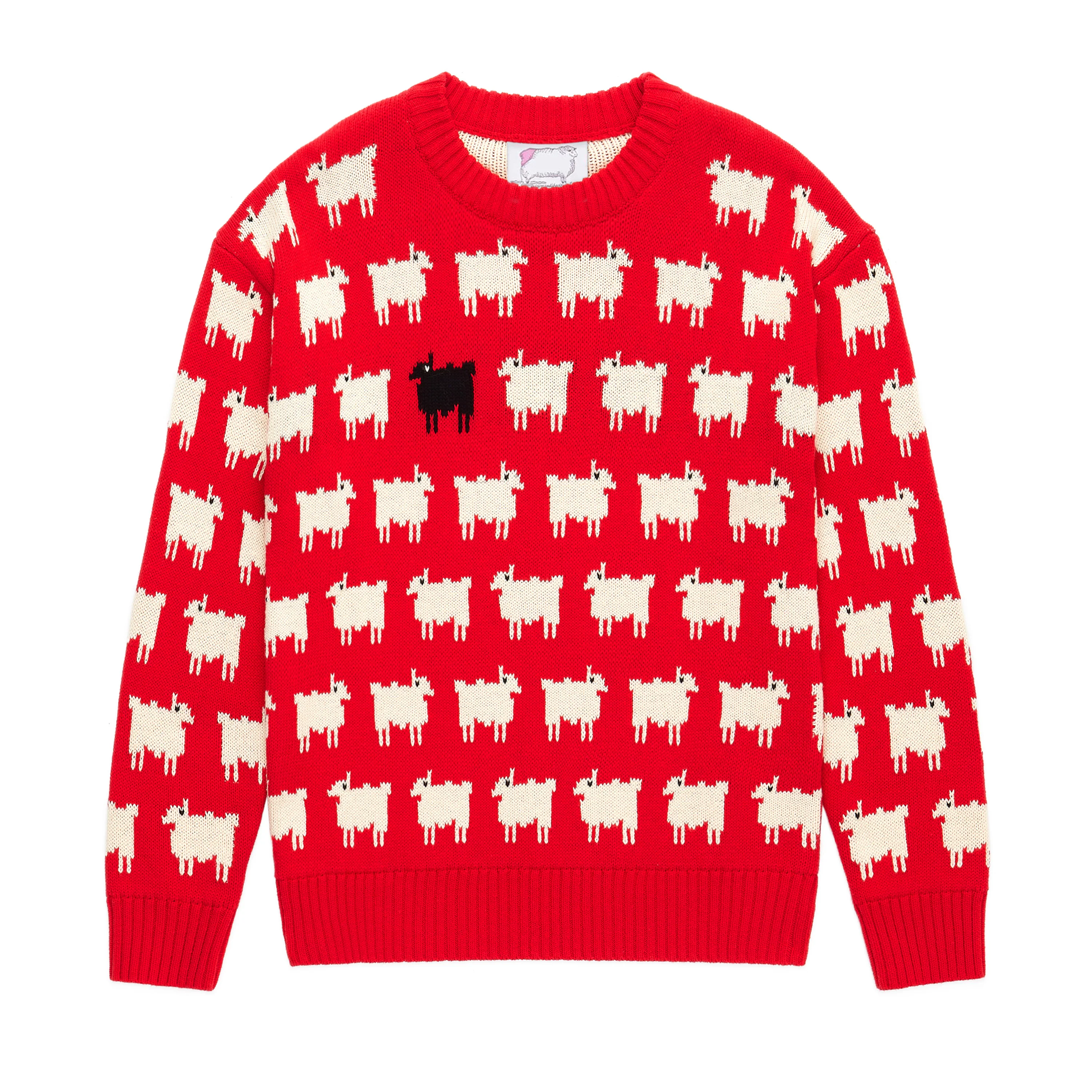 Warm & Wonderful Fitted "Diana Edition" Cotton Sheep Sweater - Image 7