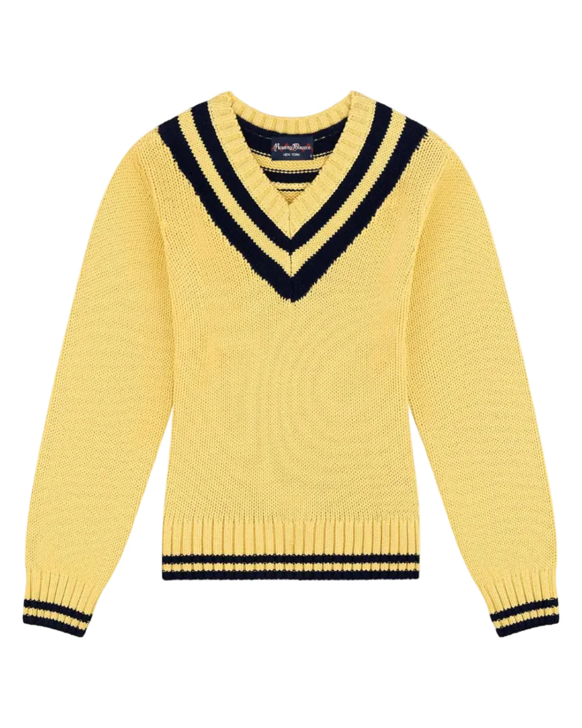 Cotton University V-Neck Sweater - Image 8