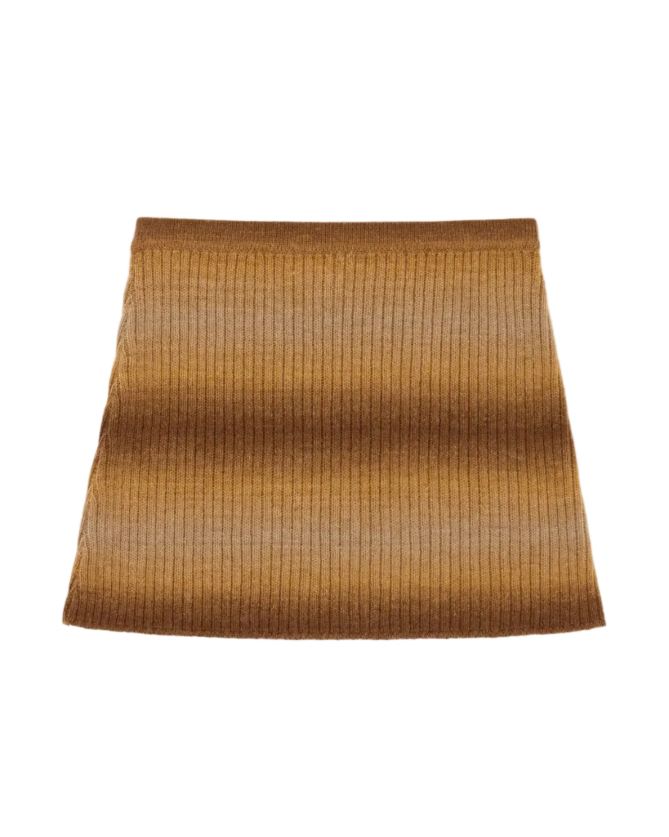 Women's Gradient Striped Skirt Brown Gradient