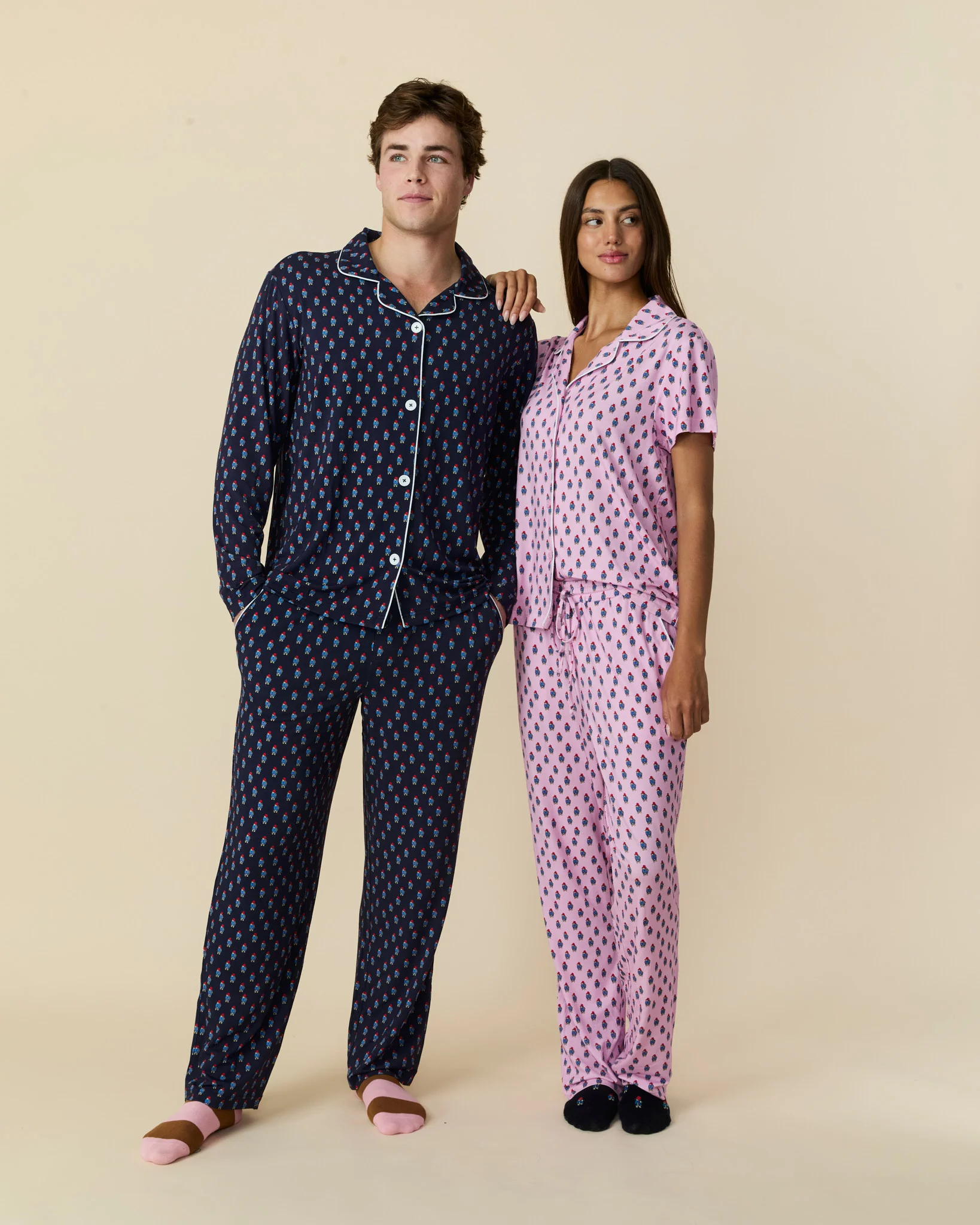 Women's Paddington Pajama Set Pink - Image 4