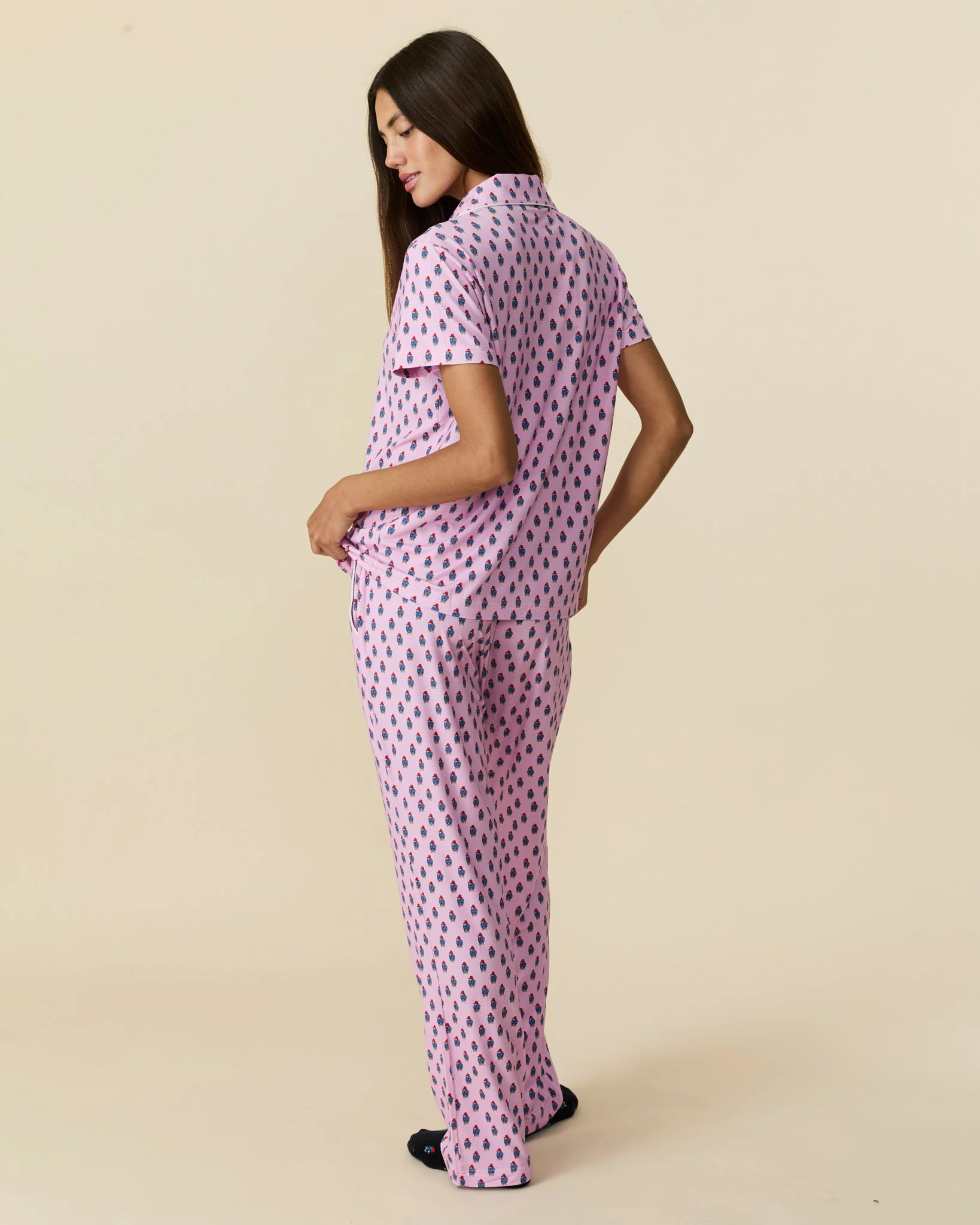 Women's Paddington Pajama Set Pink - Image 5