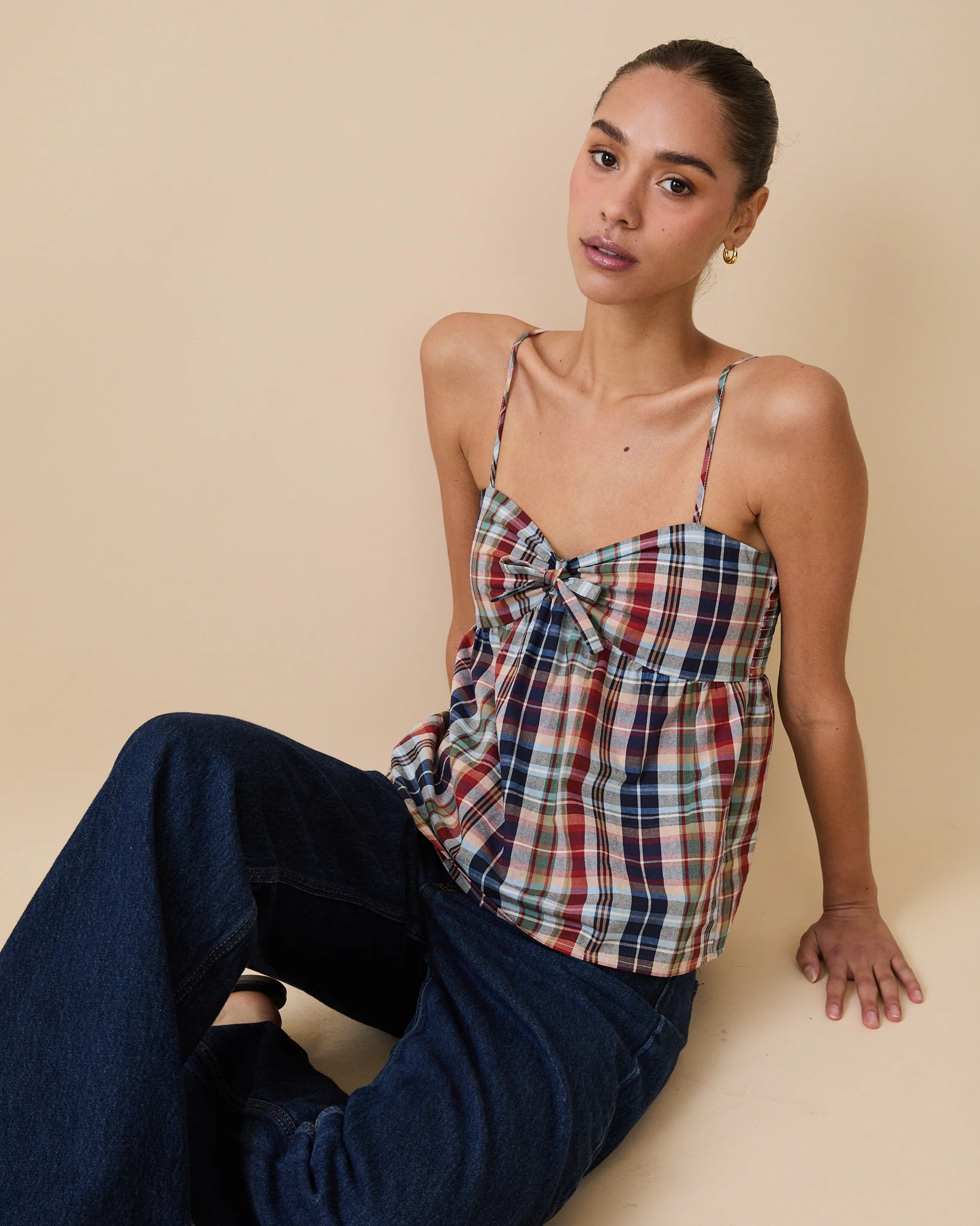 Women's Plaid Tank Classic Plaid - Image 4