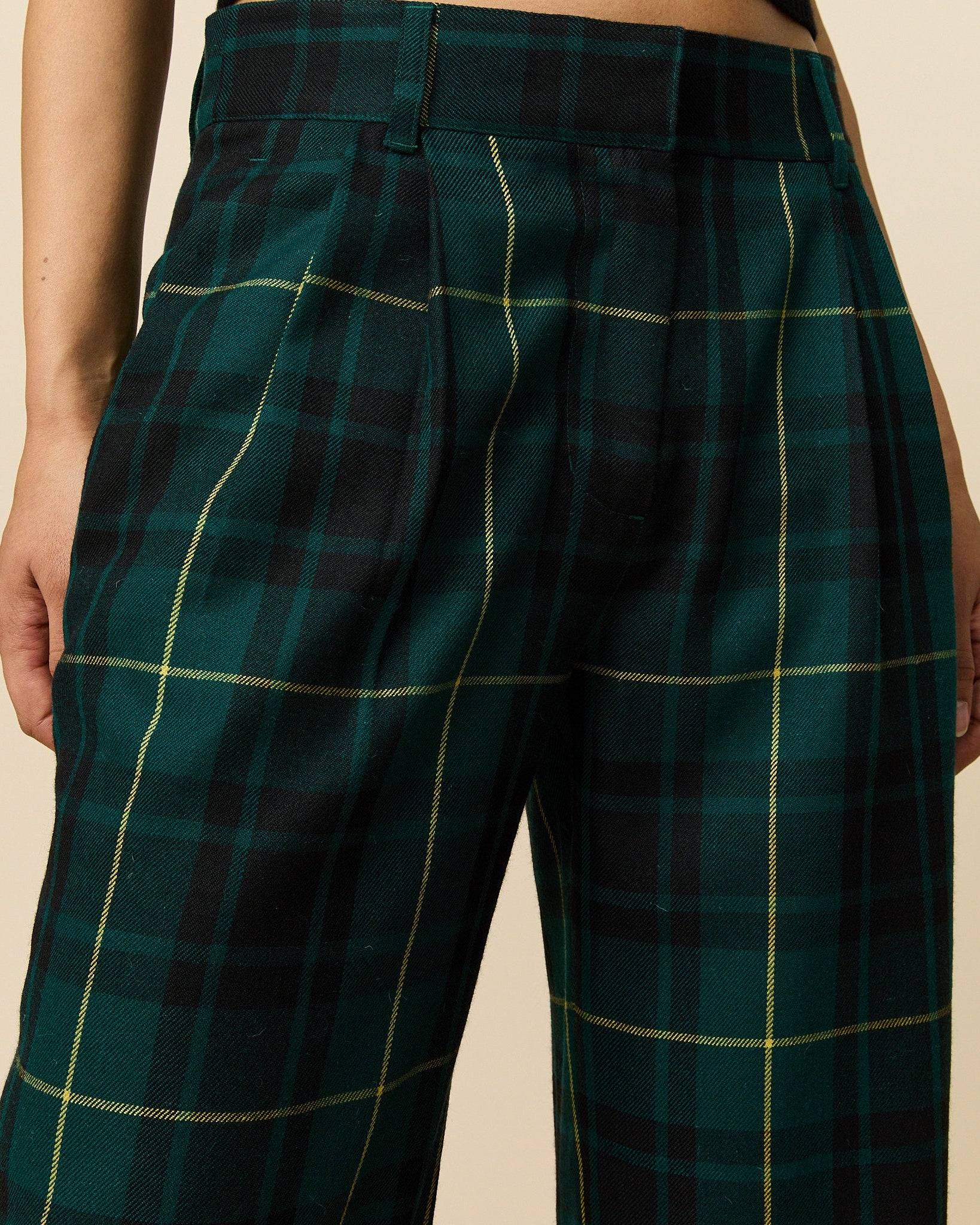 Women's Plaid Tartan Trousers Gordon Modern - Image 3