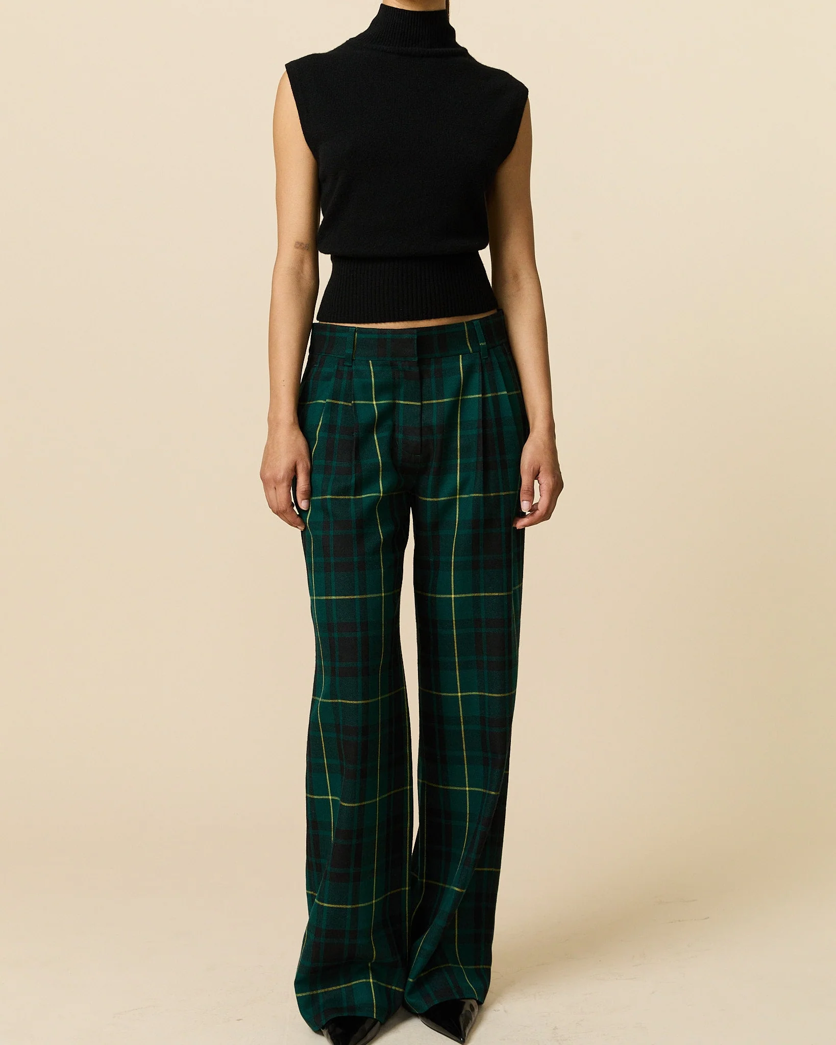 Women's Plaid Tartan Trousers Gordon Modern - Image 8