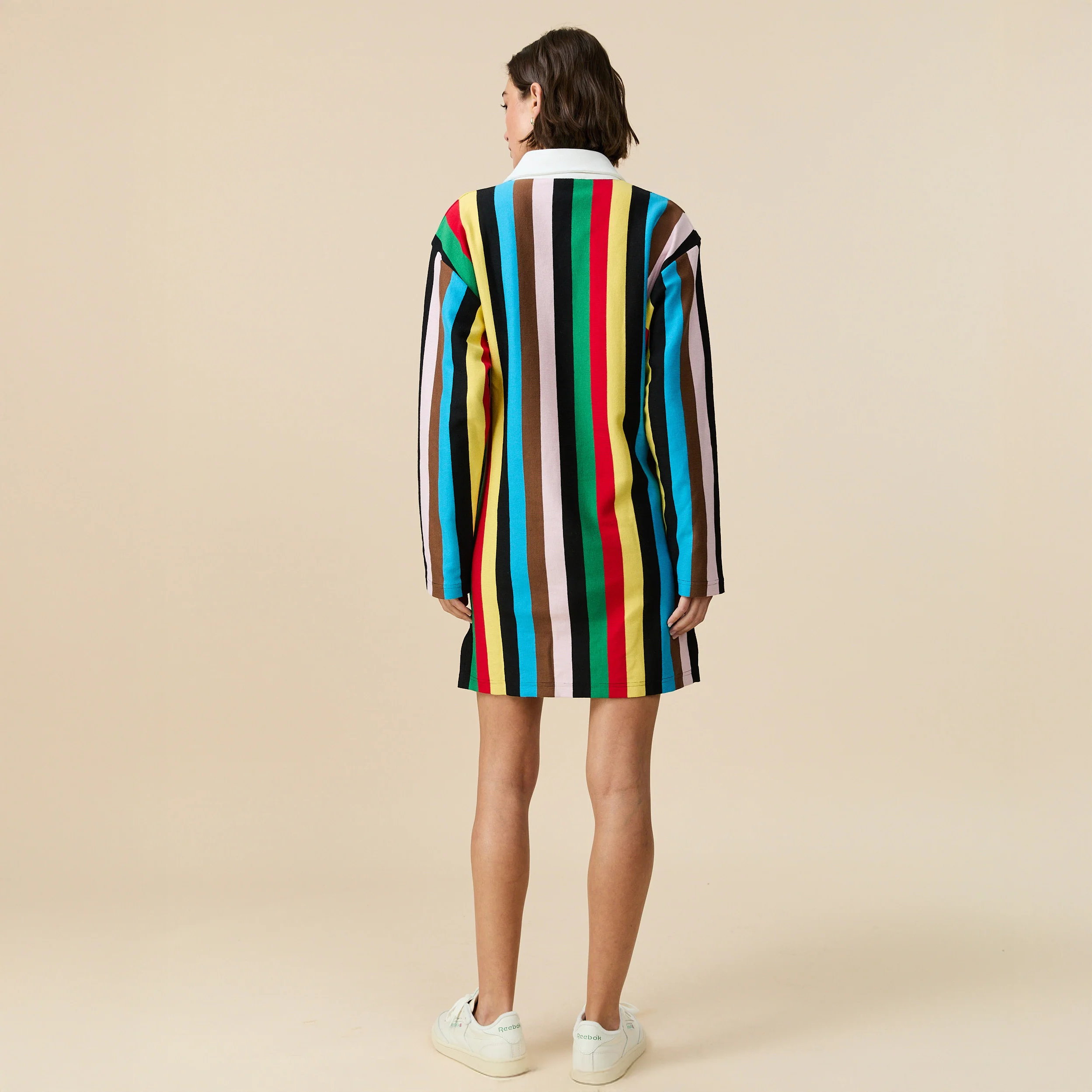 Women's Stripe Rugby Dress Croquet - Image 5