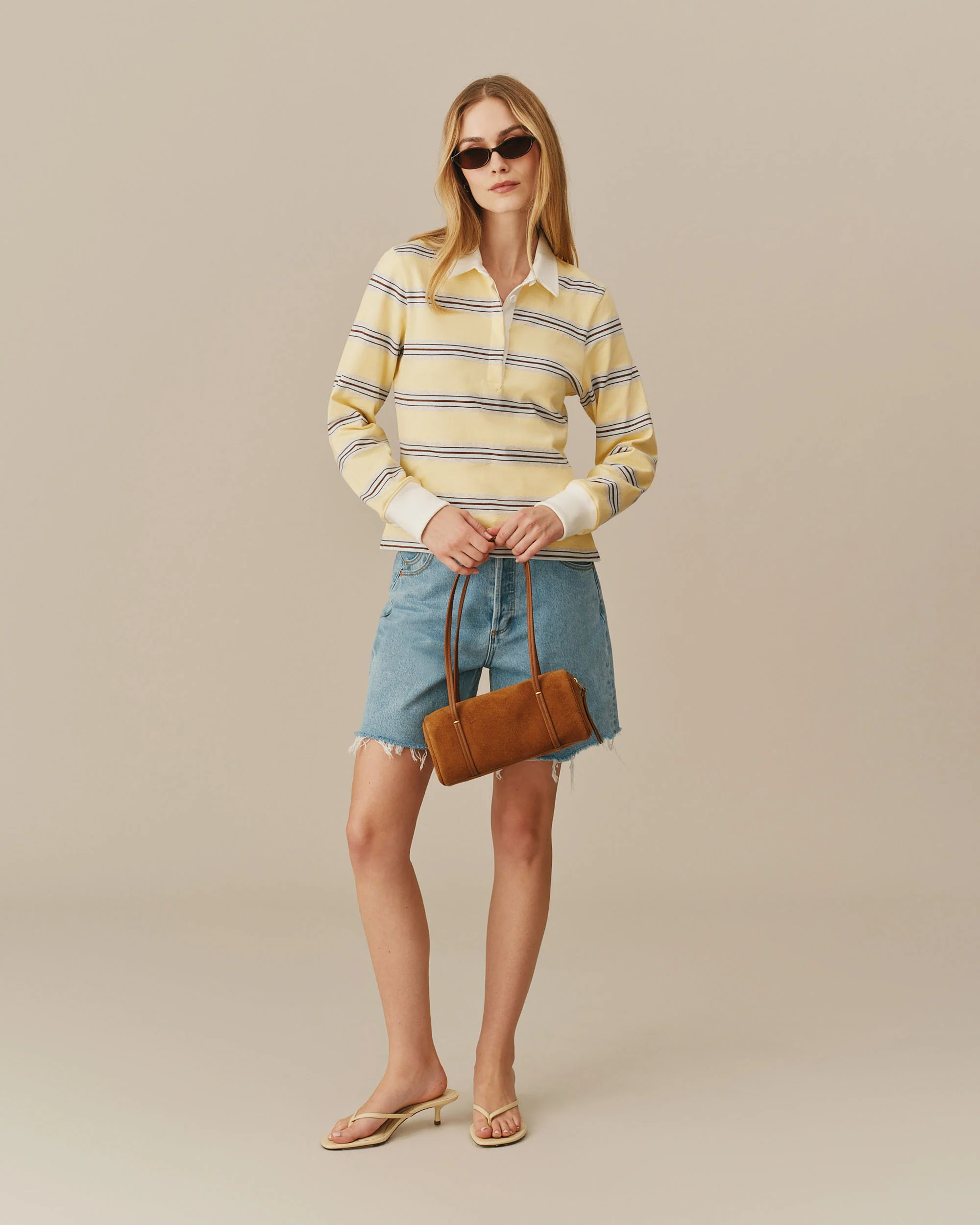 Striped Rugby Yellow Stripe - Image 3
