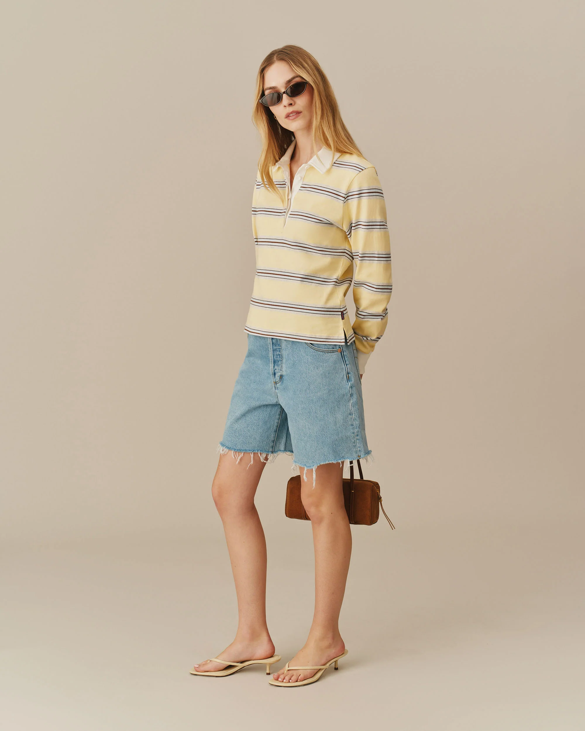 Striped Rugby Yellow Stripe - Image 4
