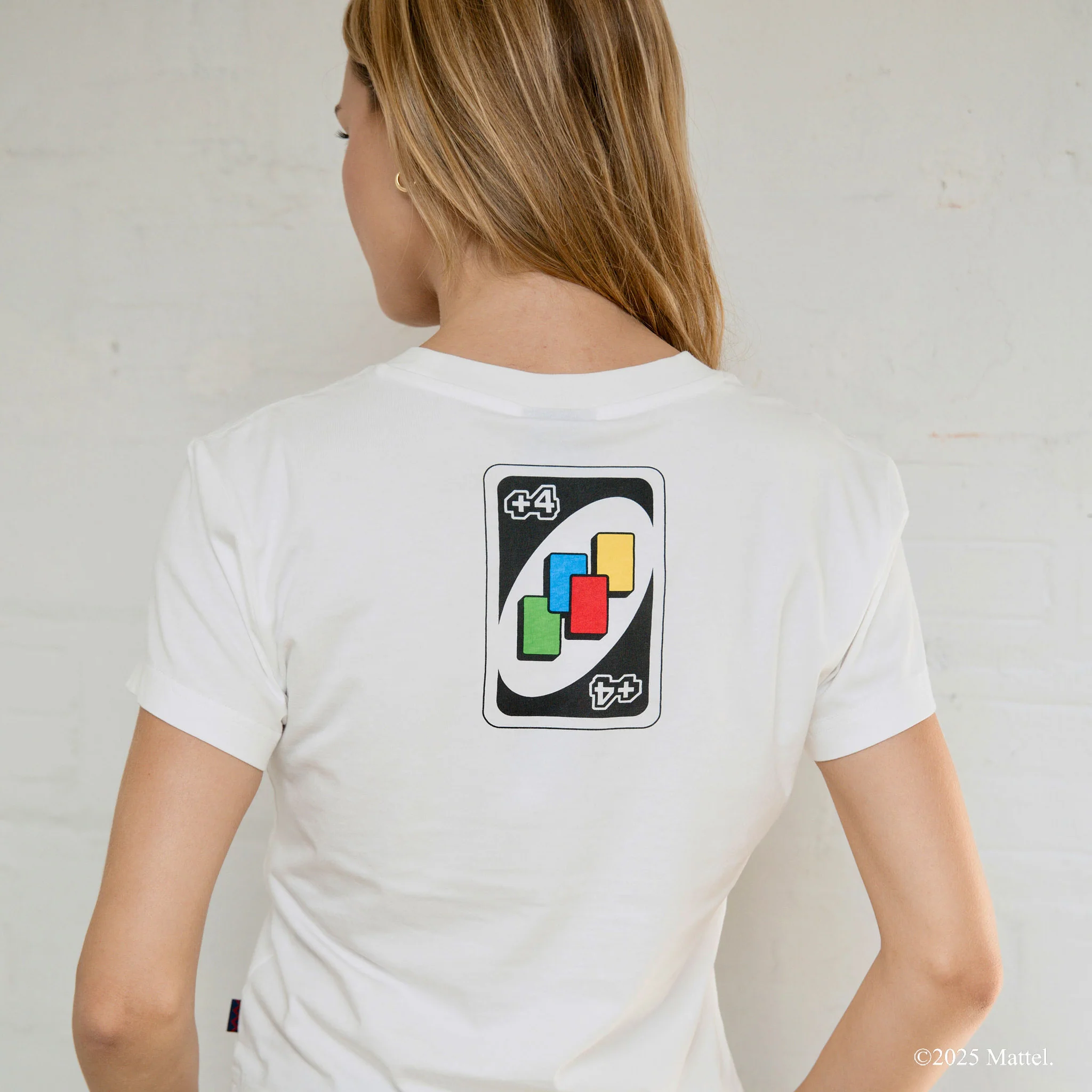 Women's UNO™ Cotton Tee White - Image 3