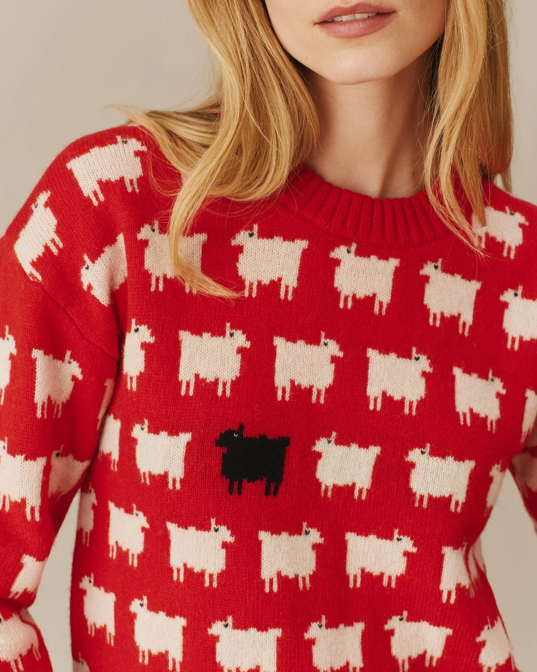 Warm & Wonderful Wool Diana Edition Sheep Sweater - Image 3